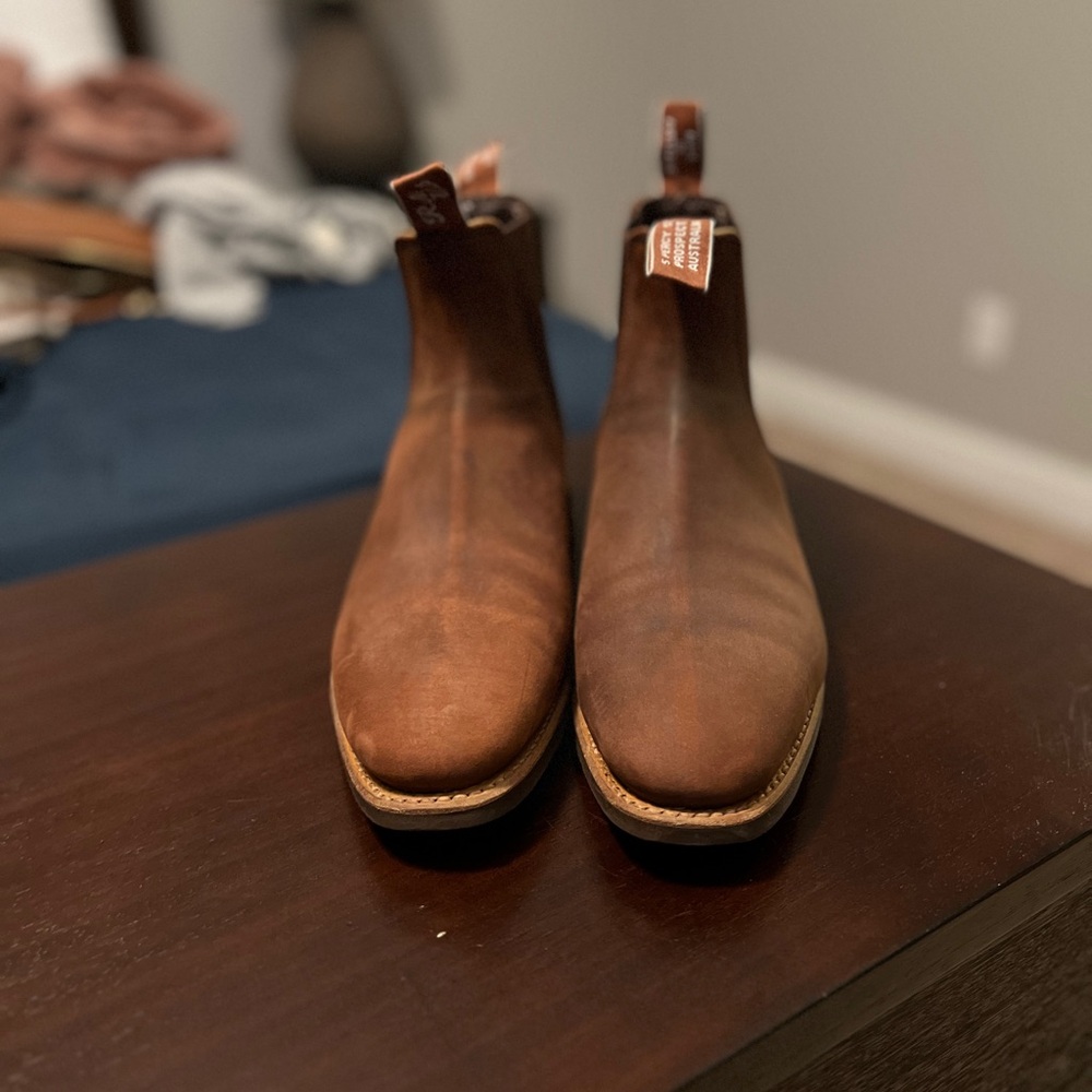 EUC RM Williams Comfort Craftsman Bark 8.5UK